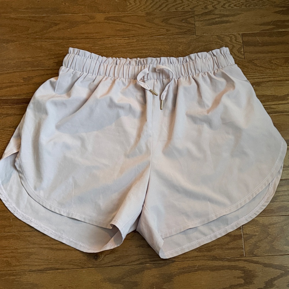 Gold Elite Women's Blush Pink Elastic Waist Flowy Shorts